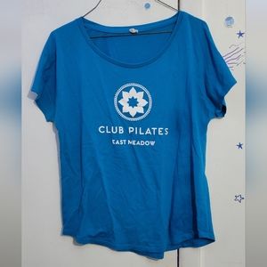 Women's club Pilates T-Shirt Size M Color light blue